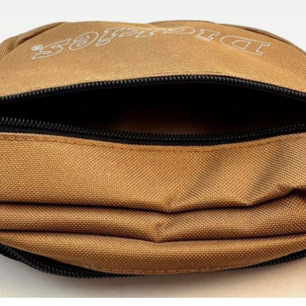 Dickies Logo Hipsack Bag Unisex Men's Women's 6" x 9.25" x 2.75" Brown New - Picture 7 of 13